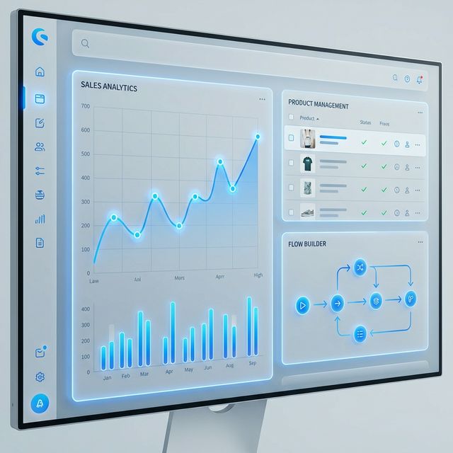 Shopware 6 Administration Dashboard